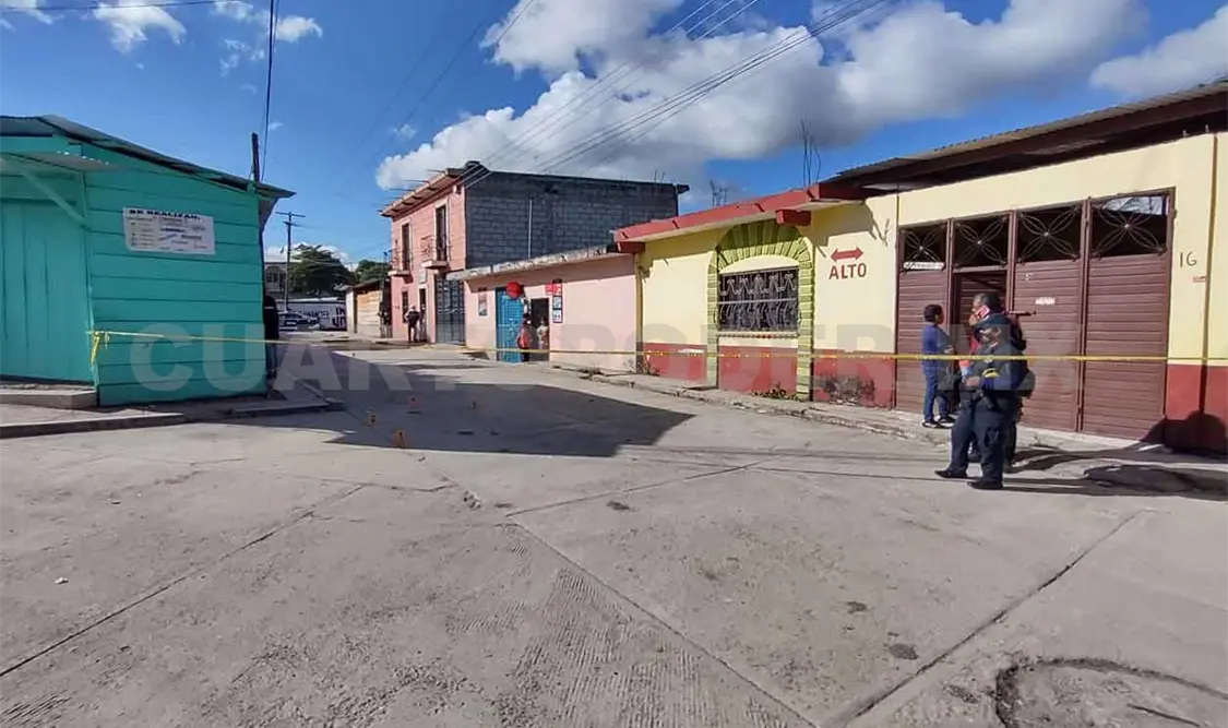 En balacera asesinan a un hombre y otro queda herido
