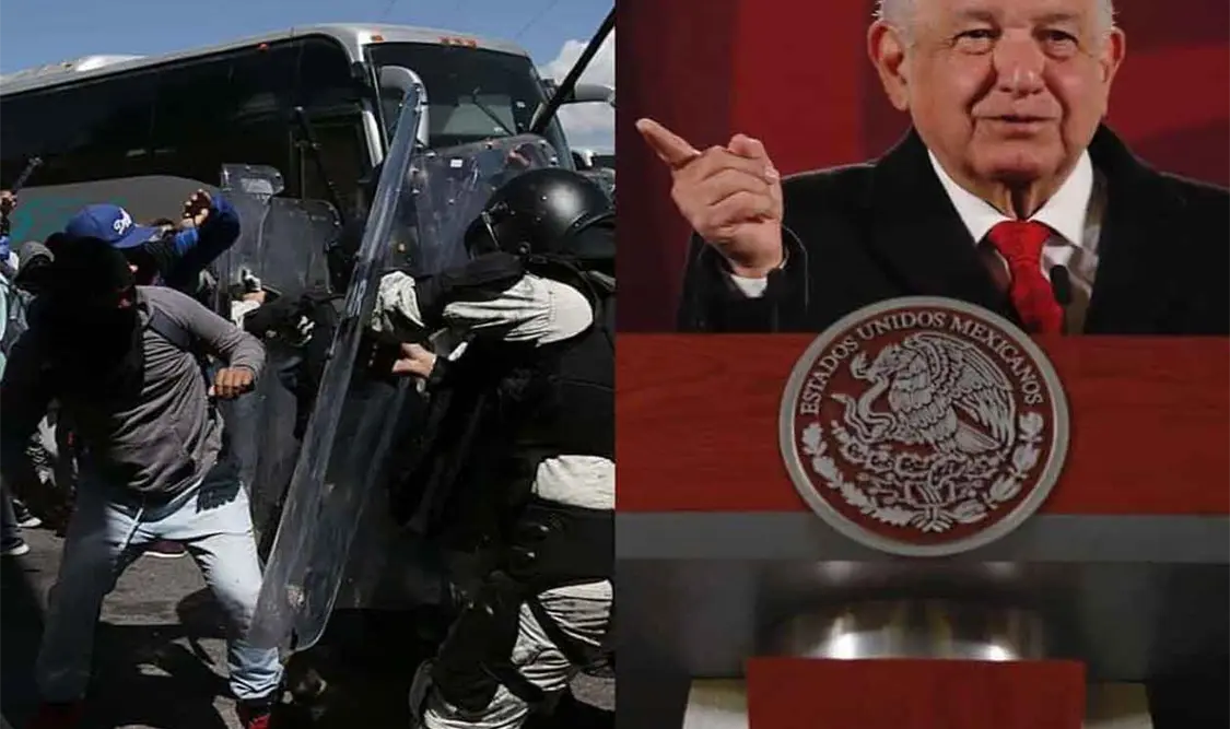 Normalistas infiltrados por el crimen: Obrador