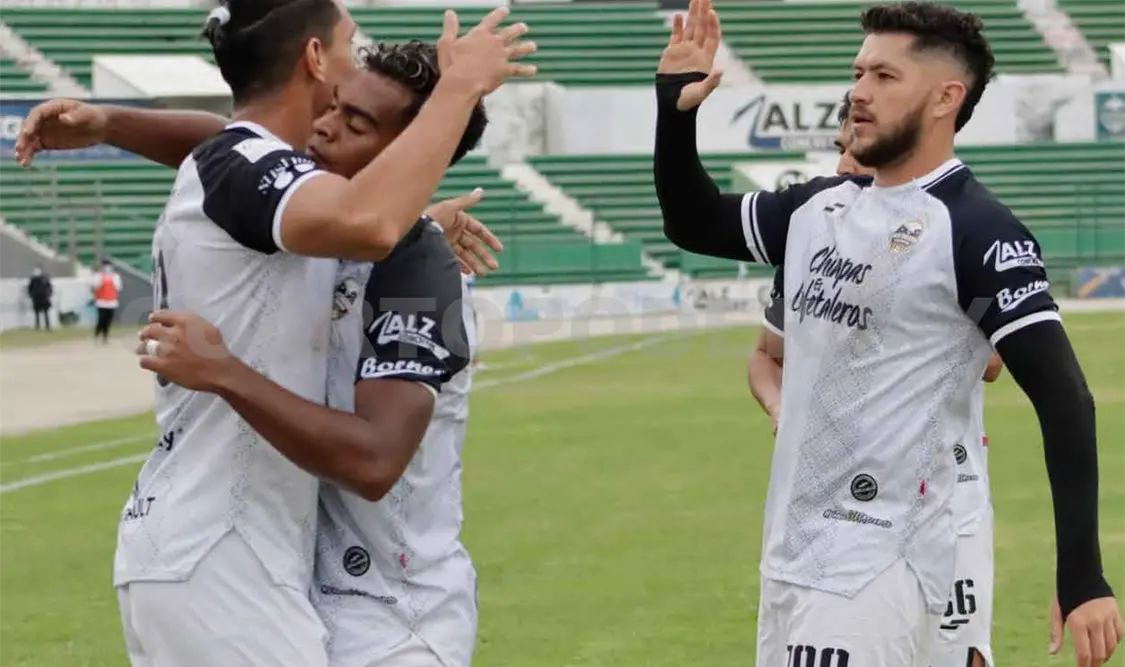 Cafetaleros dio su mejor primer tiempo