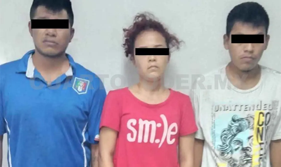 Pandilleros son asegurados con 60 dosis de marihuana
