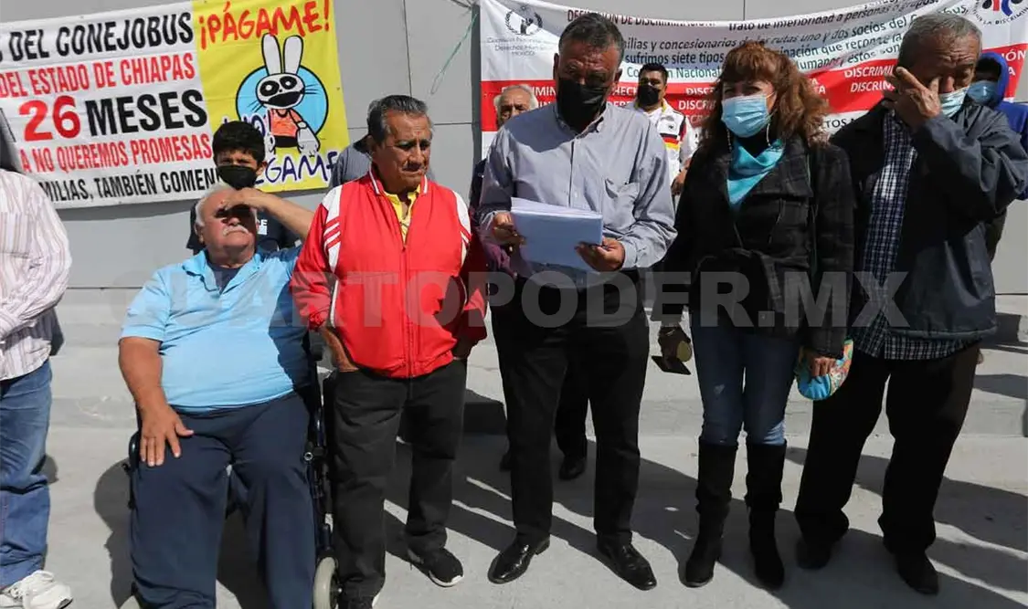 Socios de Conejobus exponen situación por falta de pagos