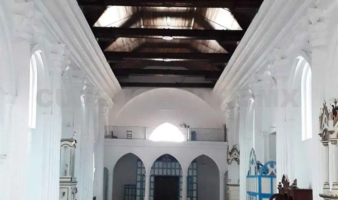 Finaliza reconstrucción del templo Santa Lucía