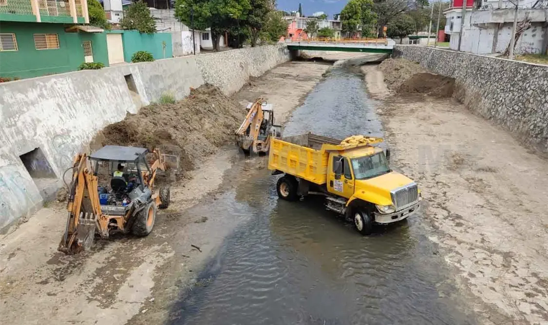 Avanza 80 por ciento limpieza del río Sabinal