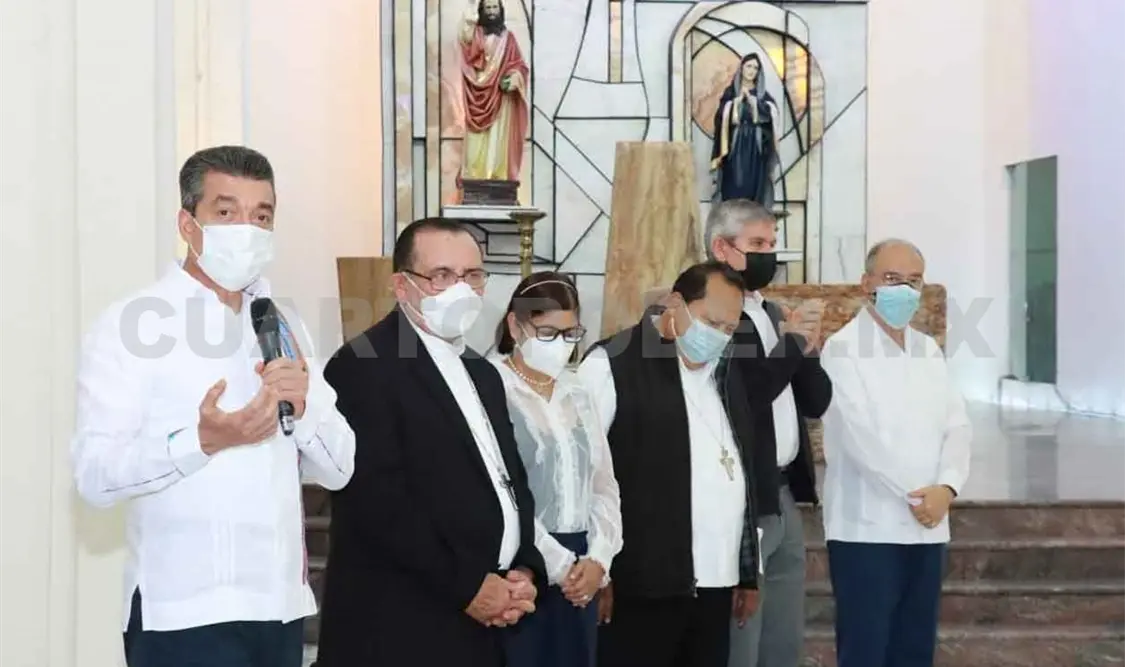 Realizan restauración de la Catedral de San Marcos