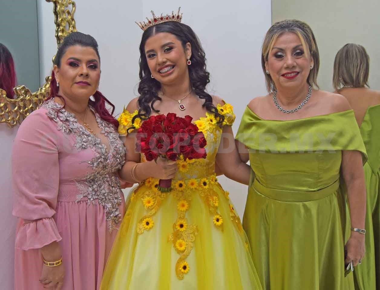 Lució como una princesa