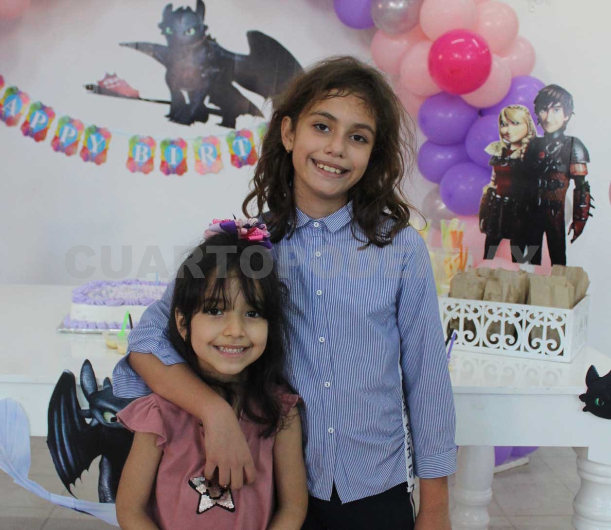 Regalos y abrazos para Romina