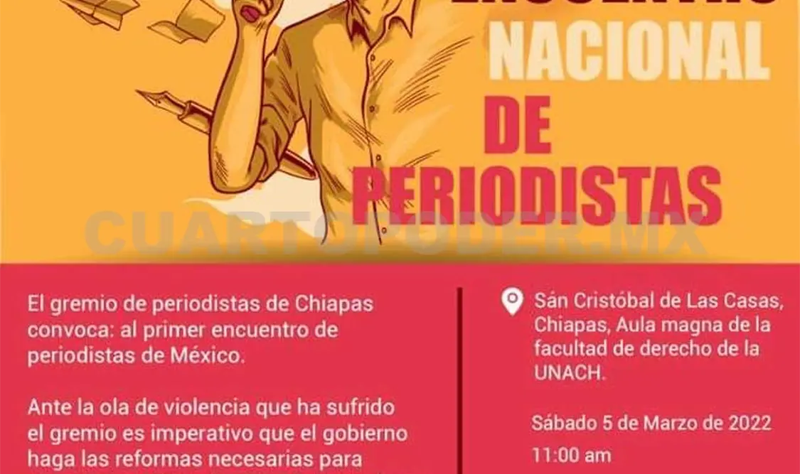 SCLC, sede del Encuentro Nacional de Periodistas