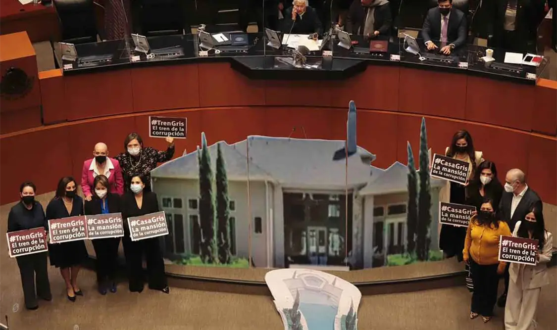 Senadores piden debatir sobre casa de hijo de AMLO