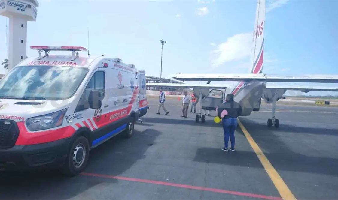 Evacuación aeromédica de pacientes pediátricos