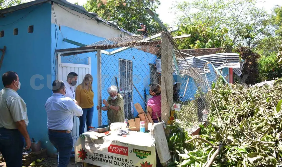 Aplican protocolos de atención a damnificados