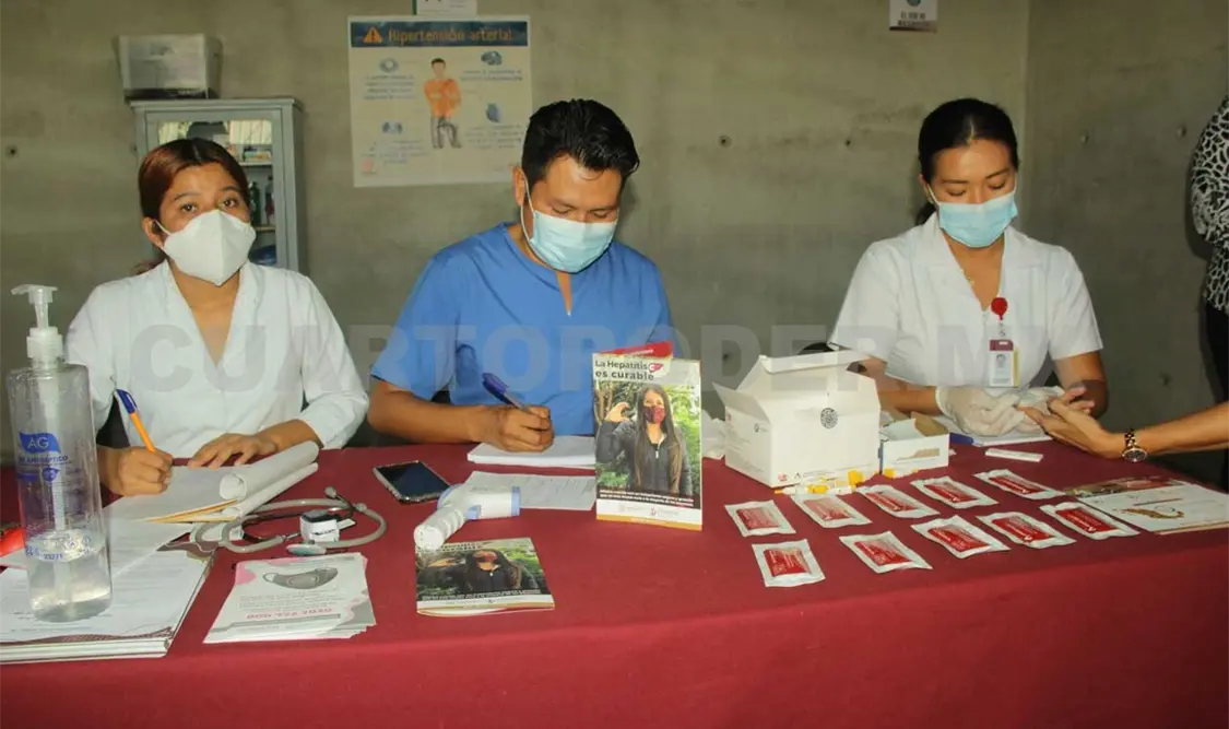 Implementan campaña de detección de hepatitis C