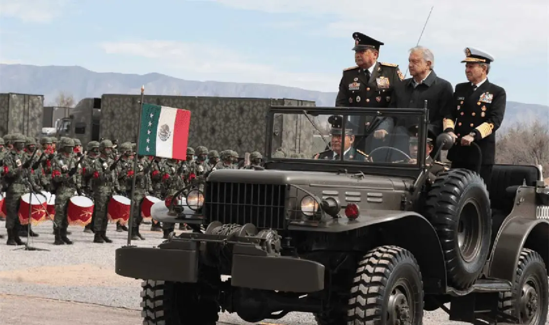 López Obrador afirmó que con el apoyo de las Fuerzas Armadas ha logrado bajar en número de homicidios dolosos. Cortesía