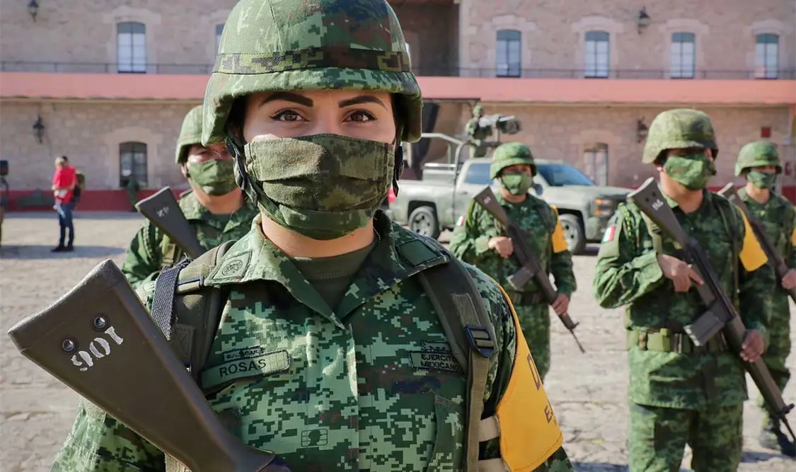 El legislador dijo que el Ejército Mexicano es continuador de los valores más altos de nuestra patria. Cortesía