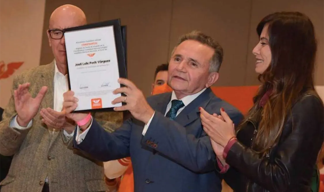 José Luis Pech presentará su carta de renuncia a Morena. Cortesía