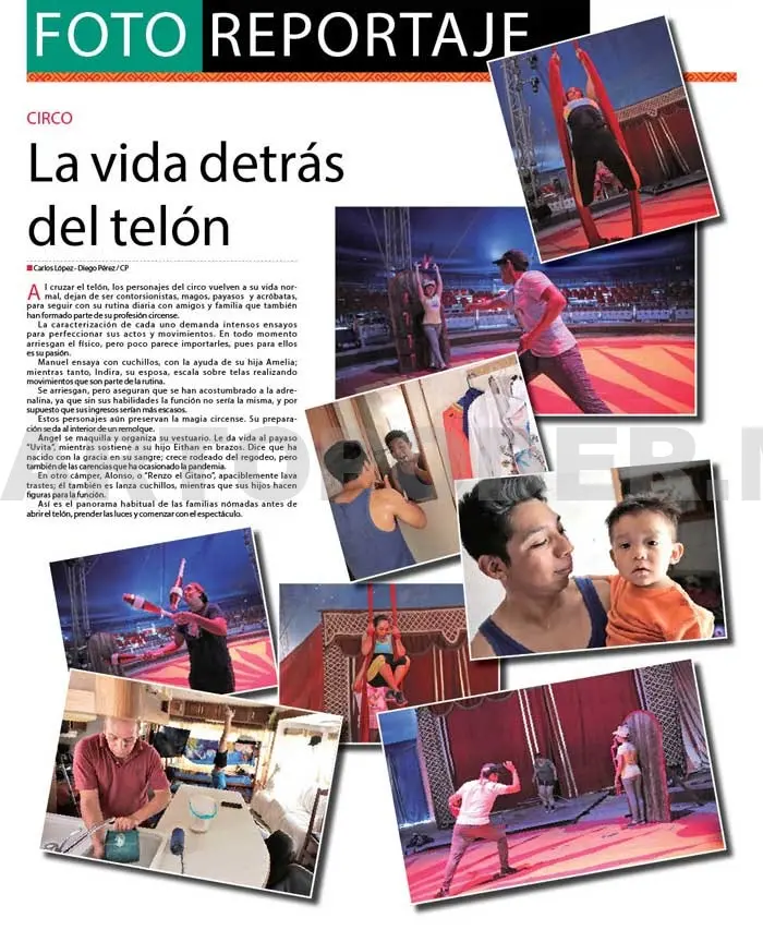La vida detrás del telón