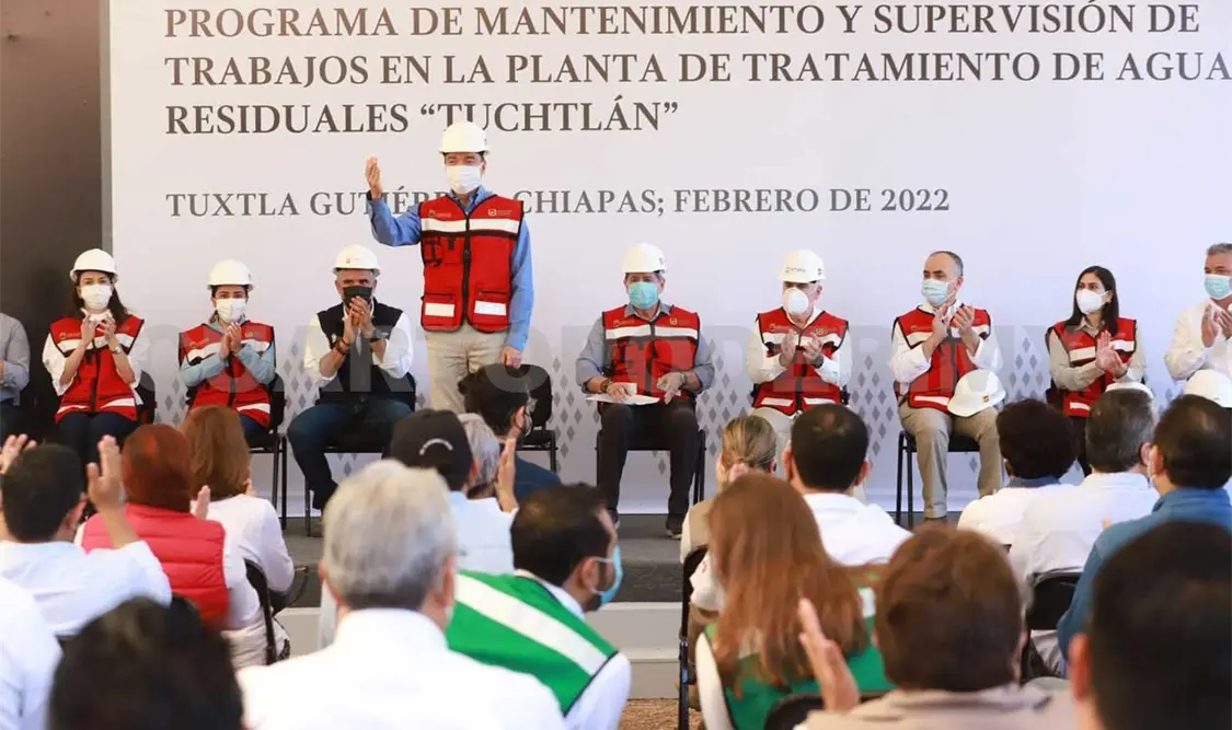 Supervisan rehabilitación de PTAR “Tuchtlán”