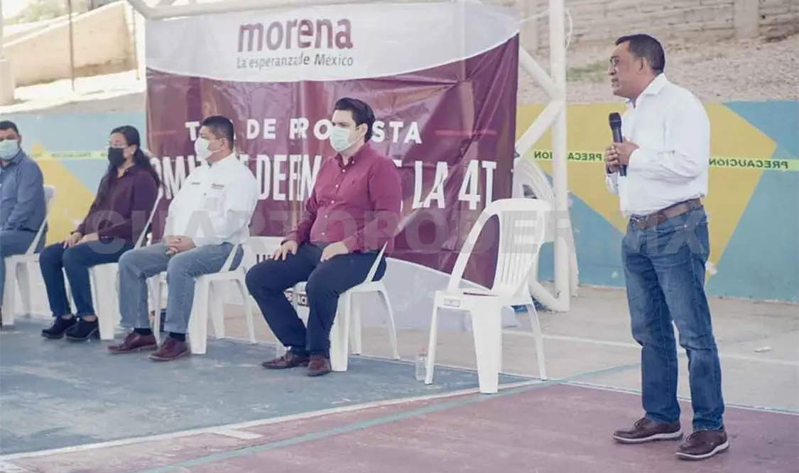 Toma protesta a comités de Defensa de la 4T en Suchiapa