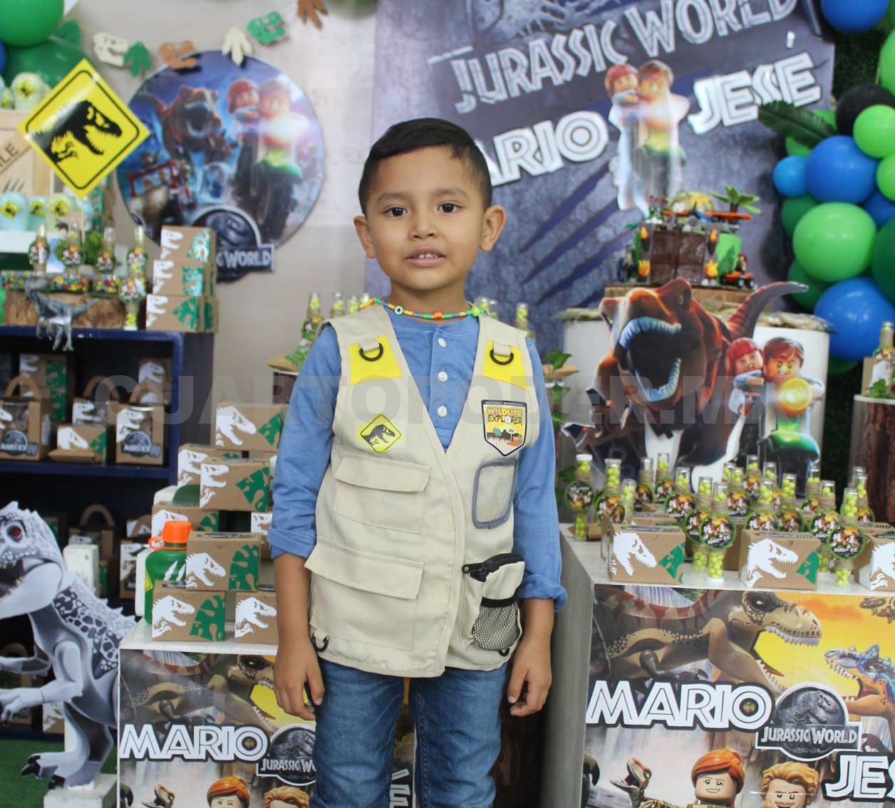 Mario Jesé cumplió 4 años