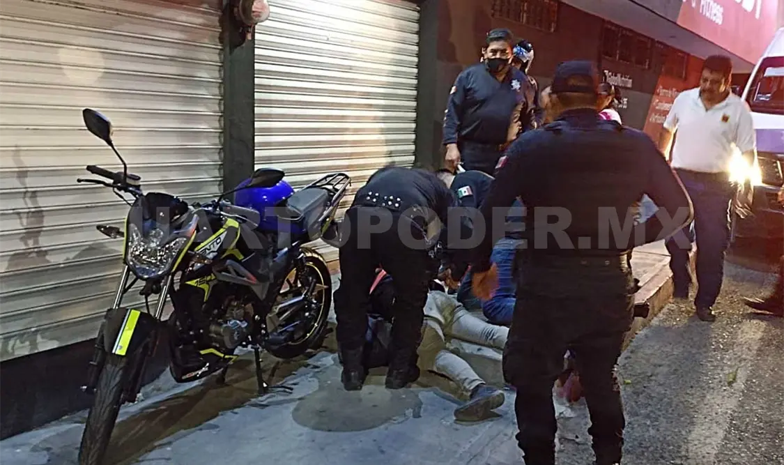 Jovencito es atacado con picahielo por un indigente