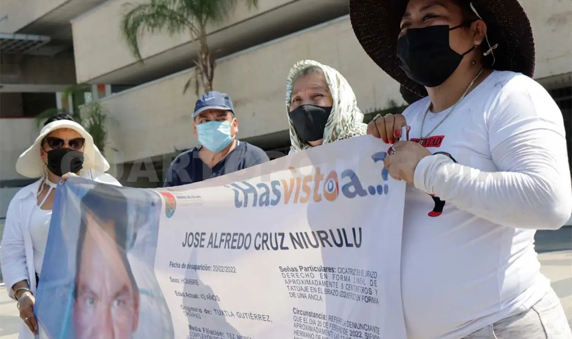 Marchan para localizar a José Cruz Niurulú