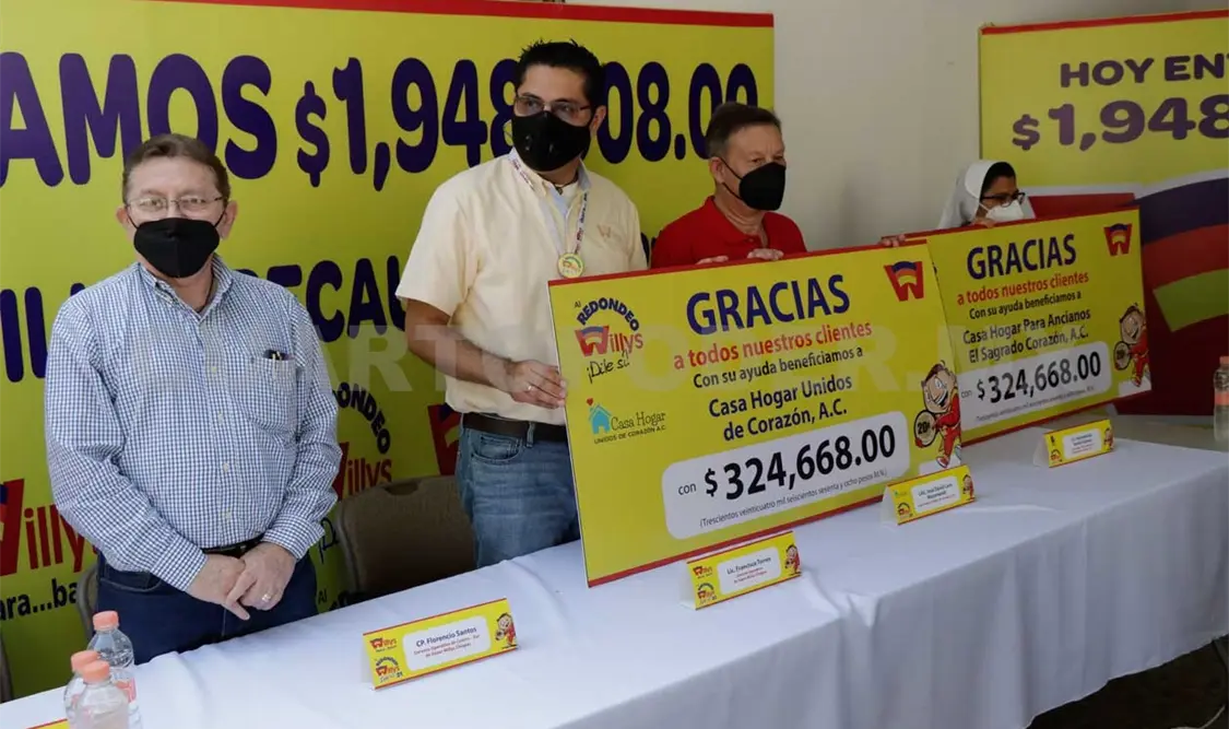 Súper Willys entregó casi dos millones de pesos