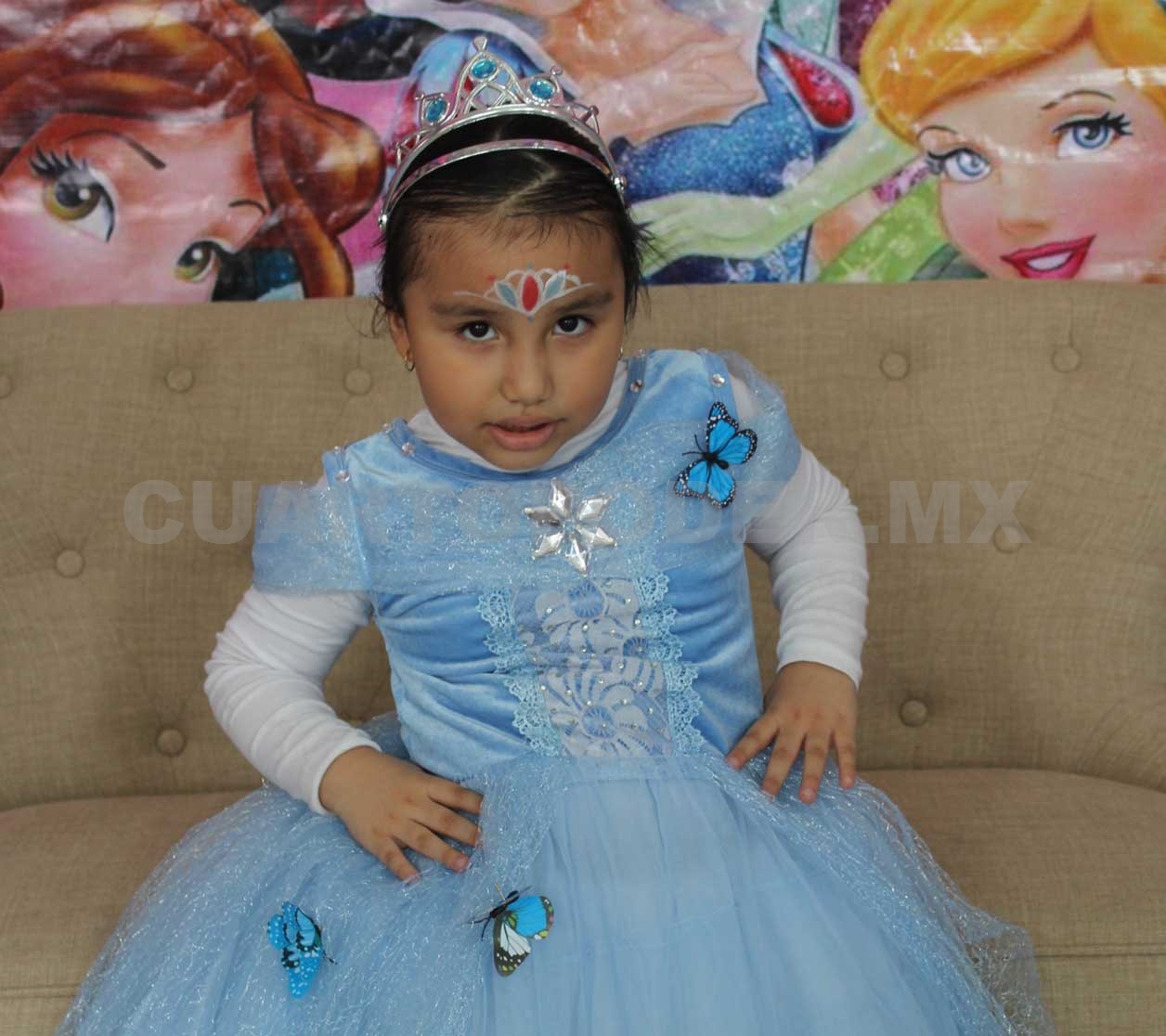 Festejó como una princesa