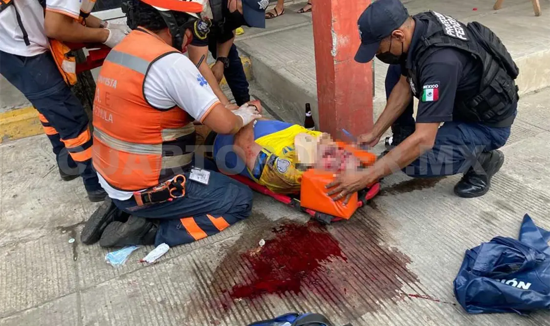 Agreden a un hombre cerca de un hospital