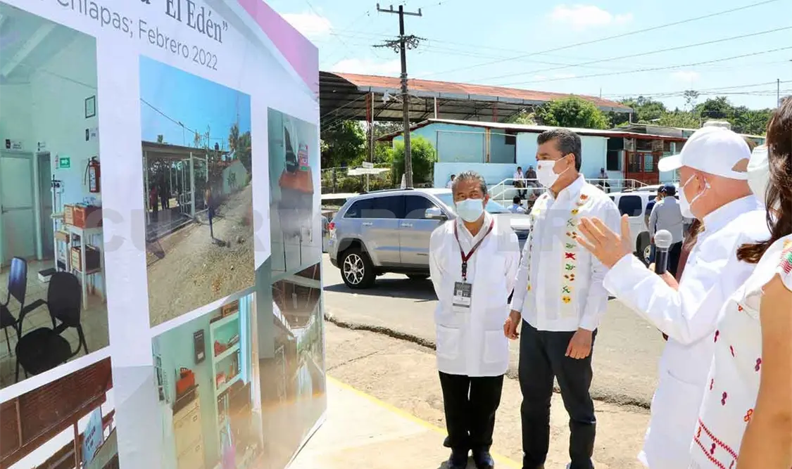 Reconvierten el centro de salud del ejido El Edén