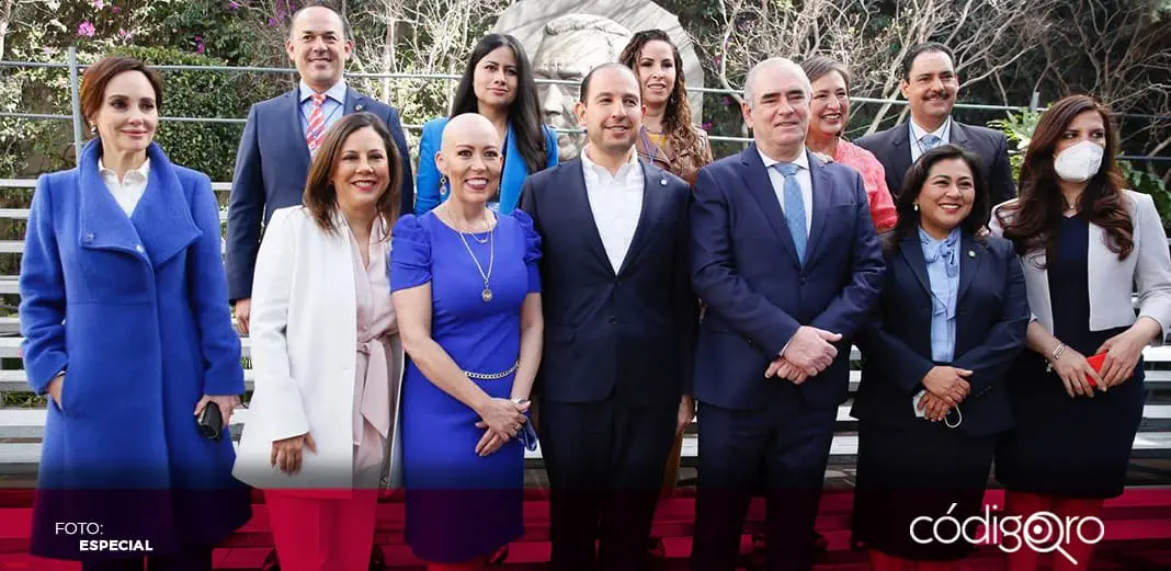 Marko Cortés convocó a los legisladores federales y locales de Acción Nacional a trabajar unidos. Cortesía