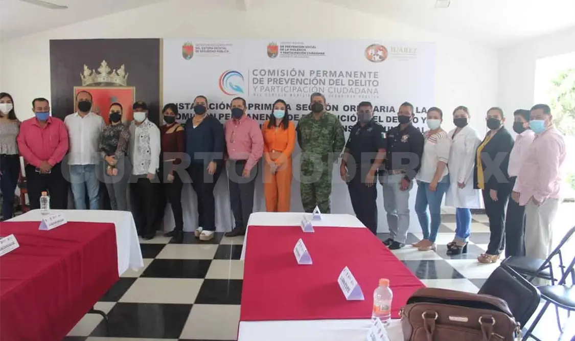 Instalan consejo de prevención del delito