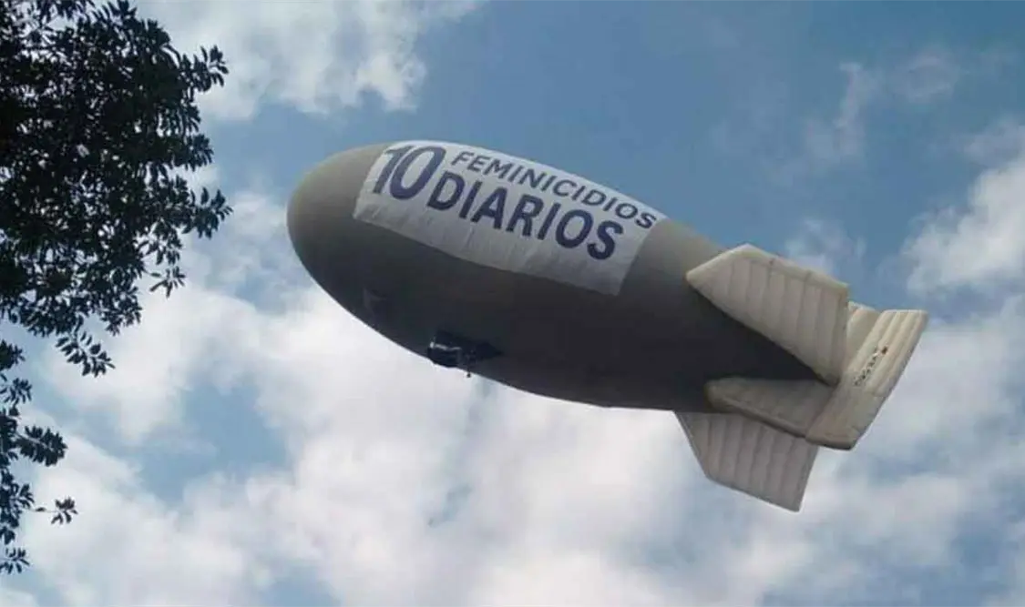 Feministas toman el cielo