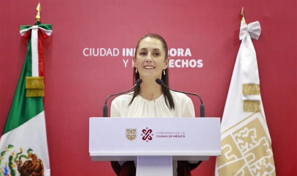 La jefa de Gobierno de la CDMX, Claudia Sheinbaum, aseguró que no se va a reprimir sino a contener en caso de que haya violencia. Cortesía