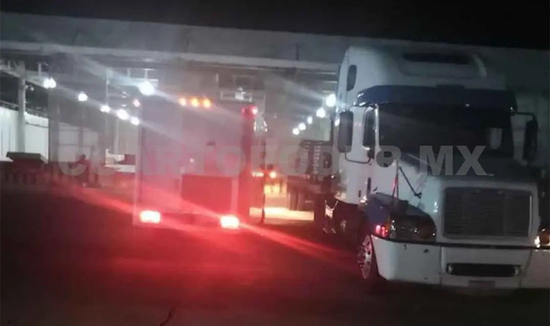Decomisan 80 kilos de cocaína en tráiler