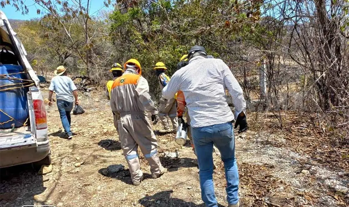 Realizan prevención y combate de incendios