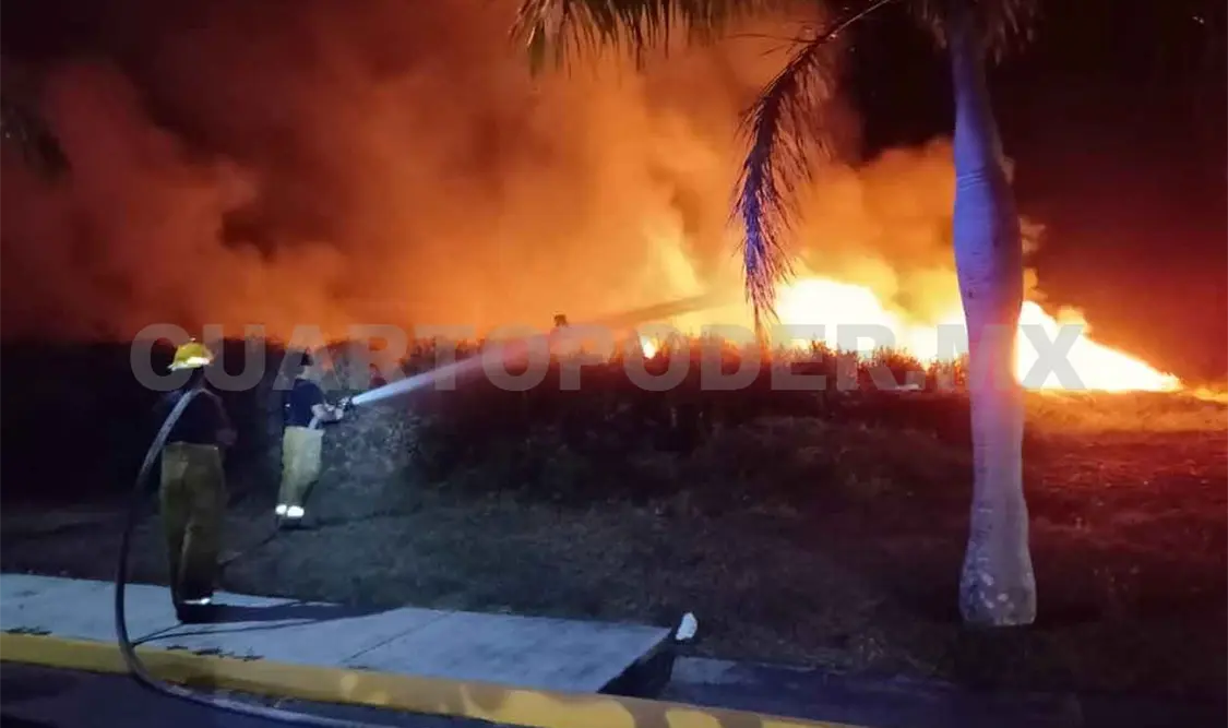 Incendio daña 15 hectáreas de pastizales