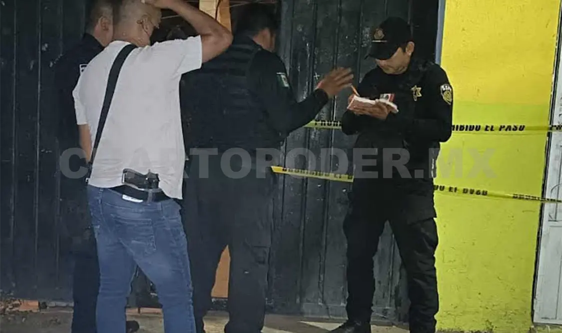 Luego de haberse confirmado el asesinato de un hombre de nacionalidad salvadoreña, se ordenó que el cuerpo fuera llevado al Semefo. Víctor Sánchez / CP