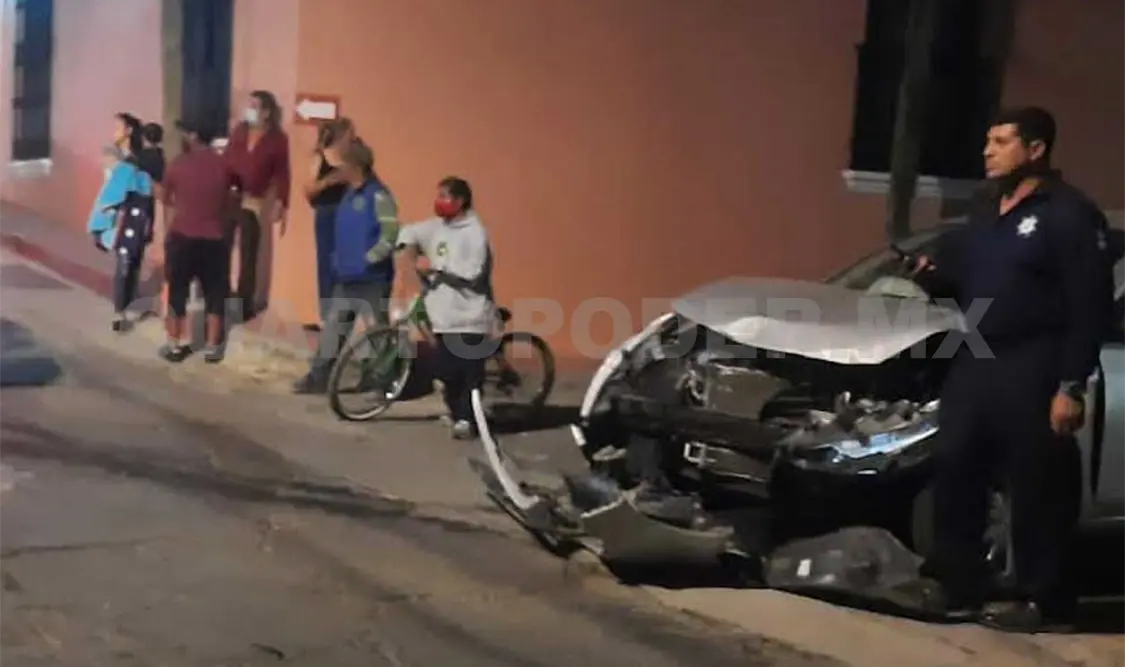 El accidente ocurrió la noche del pasado viernes en la zona oriente sur de la ciudad de Comitán. Juan Orel / CP