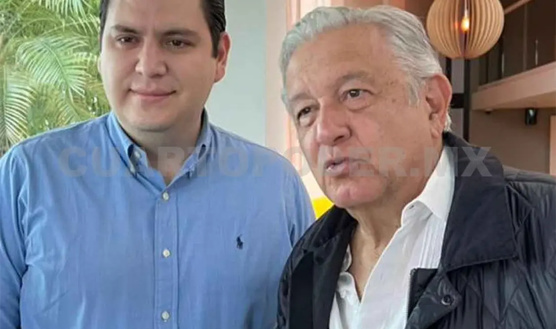 Celebran encuentro Carlos Molina y AMLO