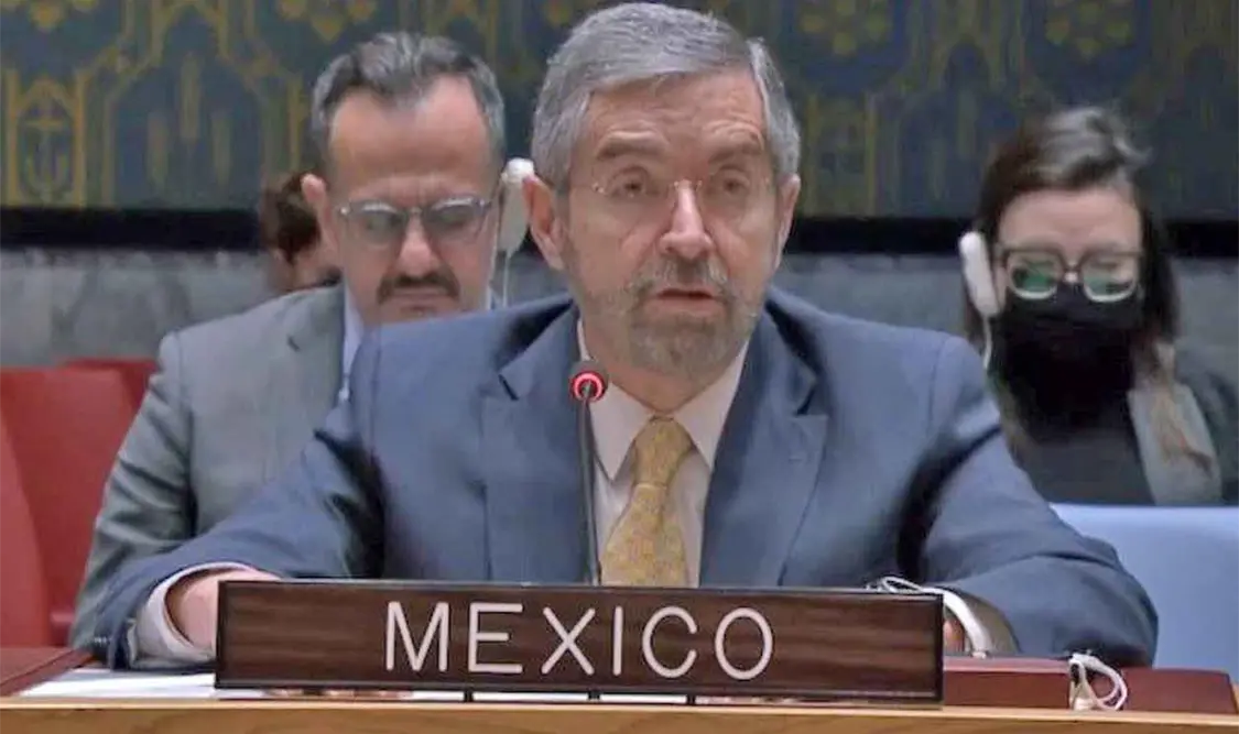 México pide ante ONU proteger a civiles