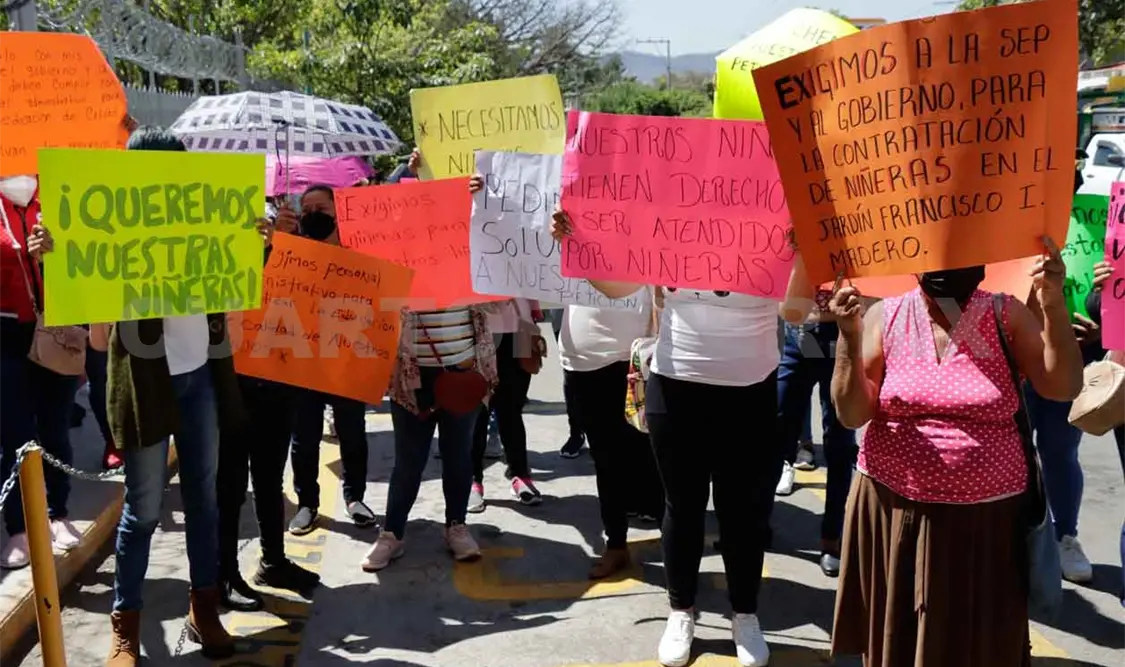 Piden personal de apoyo en jardín de niños y niñas