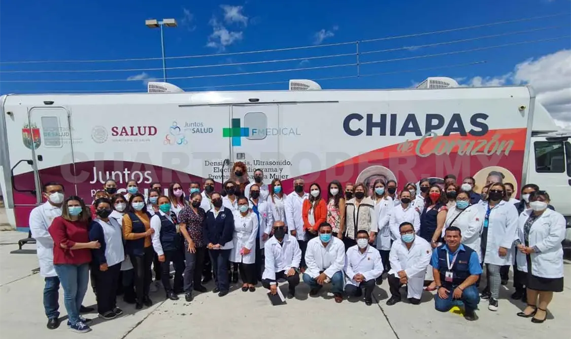 Llega a San Cristóbal Convoy de la Salud