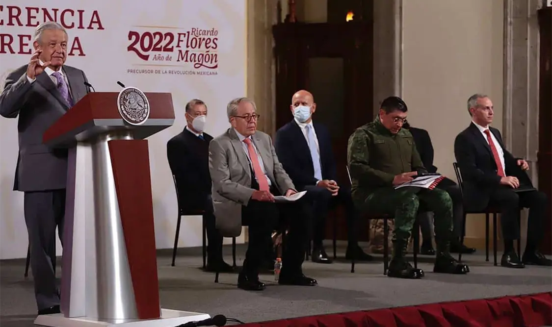 “Vamos en el compromiso de dejar un sistema de salud de primer orden”, dijo el presidente Andrés Manuel López Obrador. Cortesía