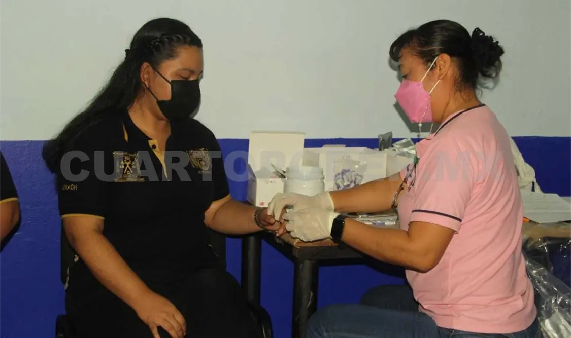 Participa comunidad Unach en Jornadas de Salud