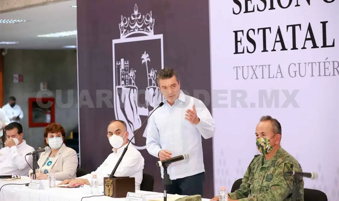 Encabeza gobernador sesión ordinaria de PC