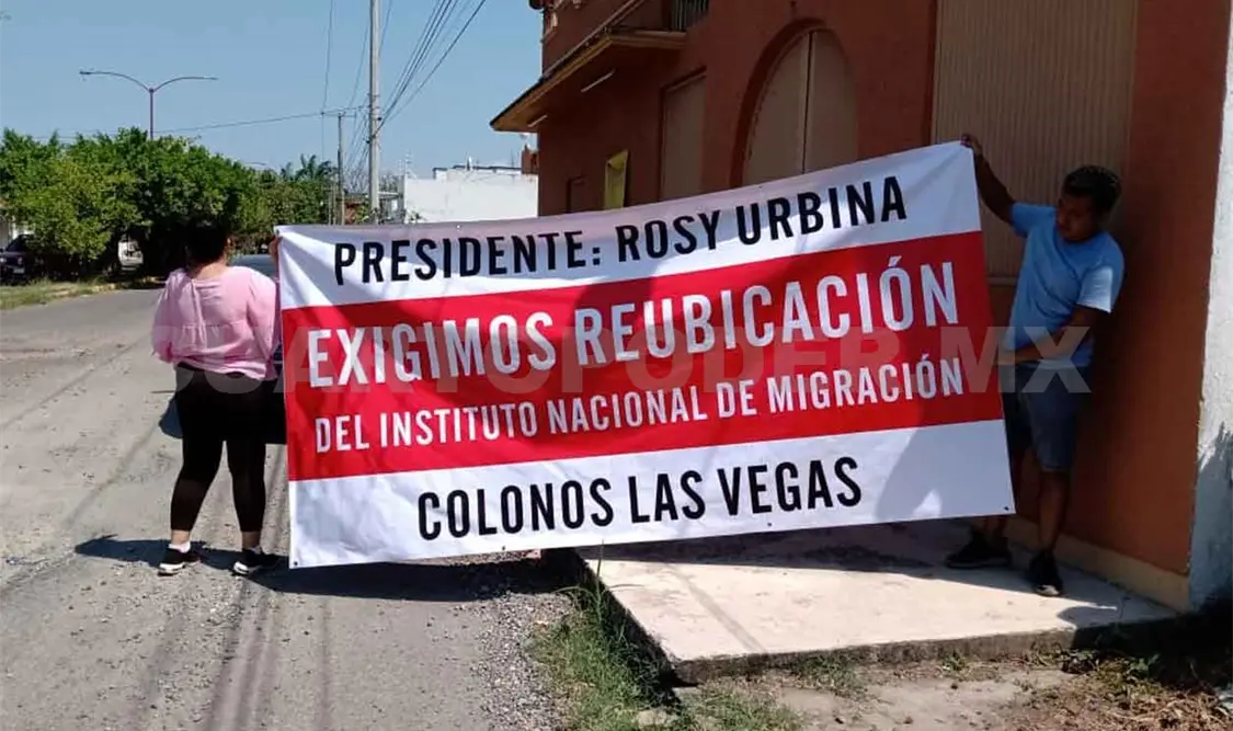 Exigen reubicación de oficinas del INM