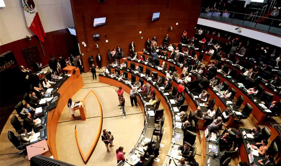 Las oposiciones en el Senado presentarán la denuncia correspondiente ante el Órgano Interno de Control del la Cámara Alta. Cortesía