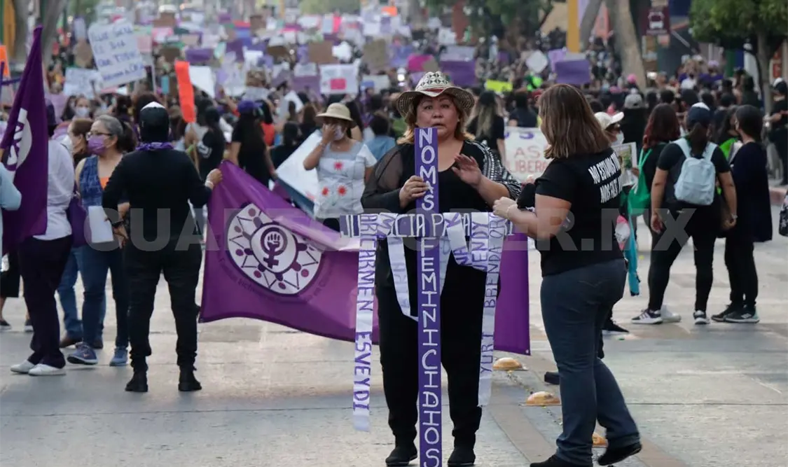 Se presentó un incremento de conductas violentas en contra de las mujeres, actos que en parte fueron detonados por la pandemia. Diego Pérez / CP