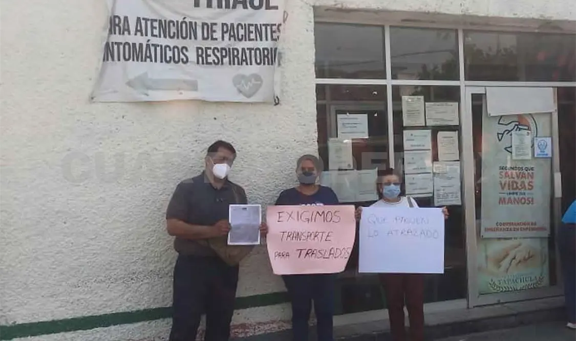 Derechohabientes acusan incumplimiento de traslados
