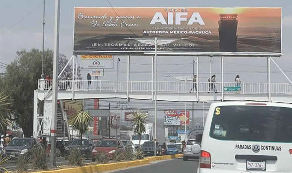 Choferes impiden que rutas ofrezcan servicio al AIFA