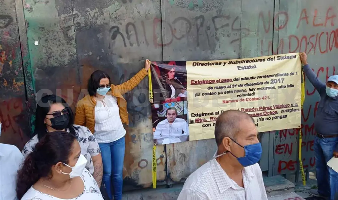 Directivos exigen pagos devengados desde 2017
